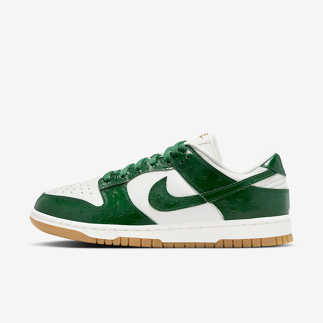 Men's Nike Dunk Low Green Ostrich Shoes