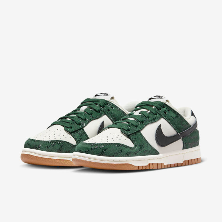 Men's Nike Dunk Low Green Snake Shoes