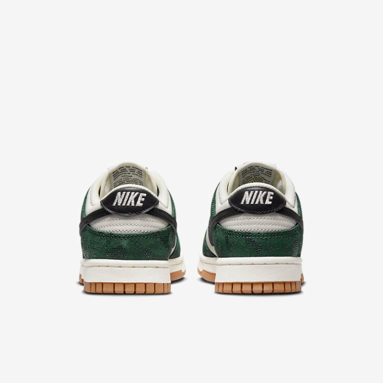 Men's Nike Dunk Low Green Snake Shoes