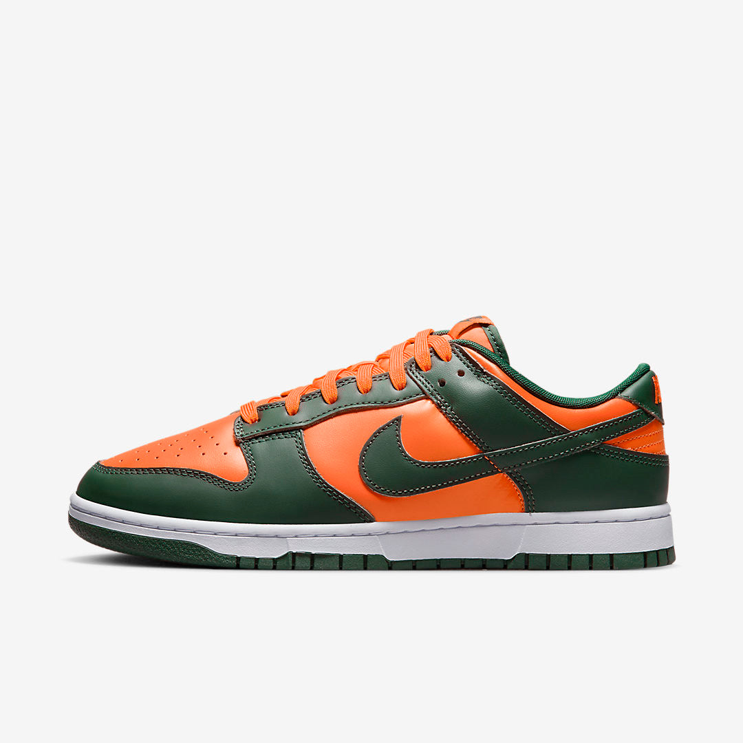 Men's Nike Dunk Low 'Miami Hurricanes' Shoes