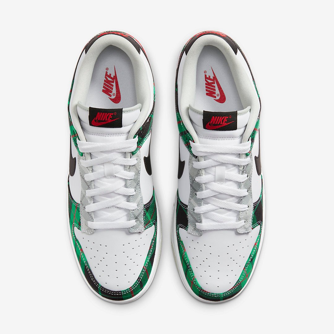 Men's Nike Dunk Low 'Tartan Plaid' Shoes