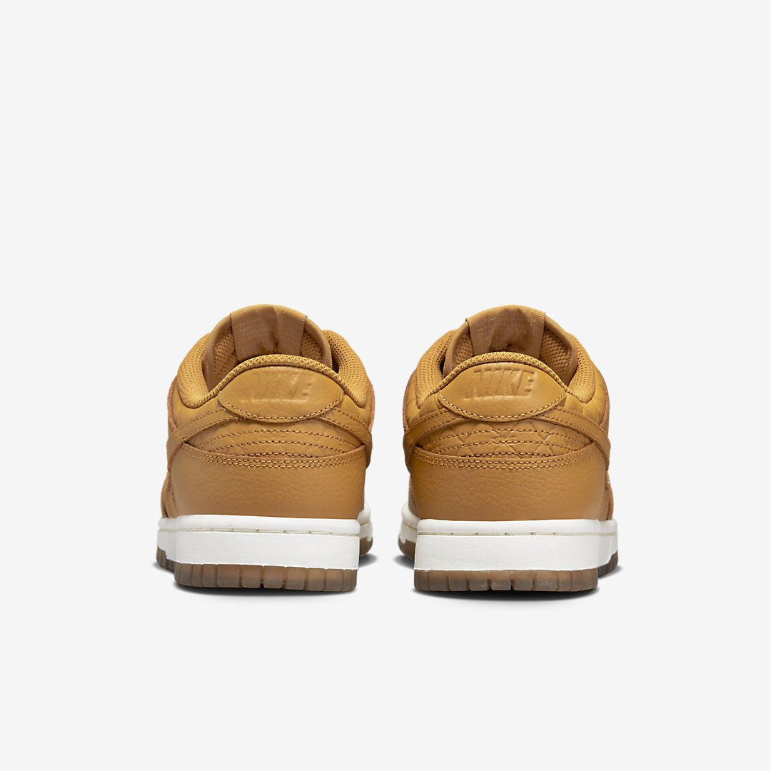 Men's Nike Dunk Low 'Wheat and Gum Light Brown' Shoes