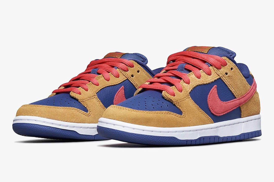 Men's Nike SB Dunk Low 'Reverse Papa Bear' Shoes