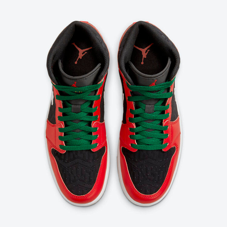 Men's Air Jordan 1 Mid 'Christmas' Shoes