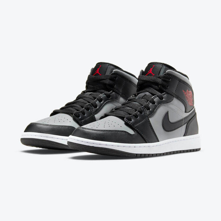 Men's Air Jordan 1 Mid 'Shadow Red' Shoes