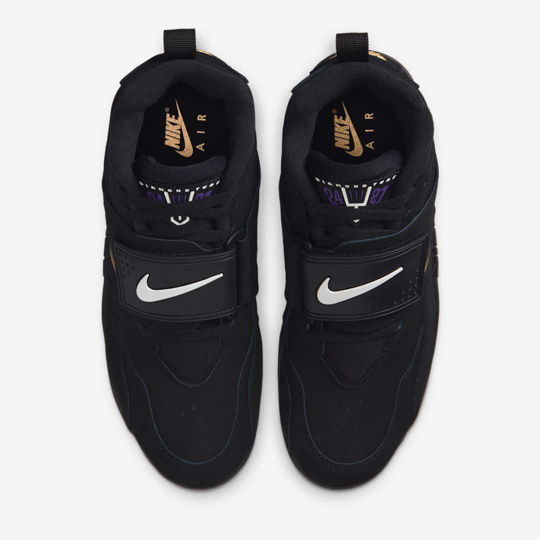 Men's Nike Air Diamond Turf 'Ravens' Shoes