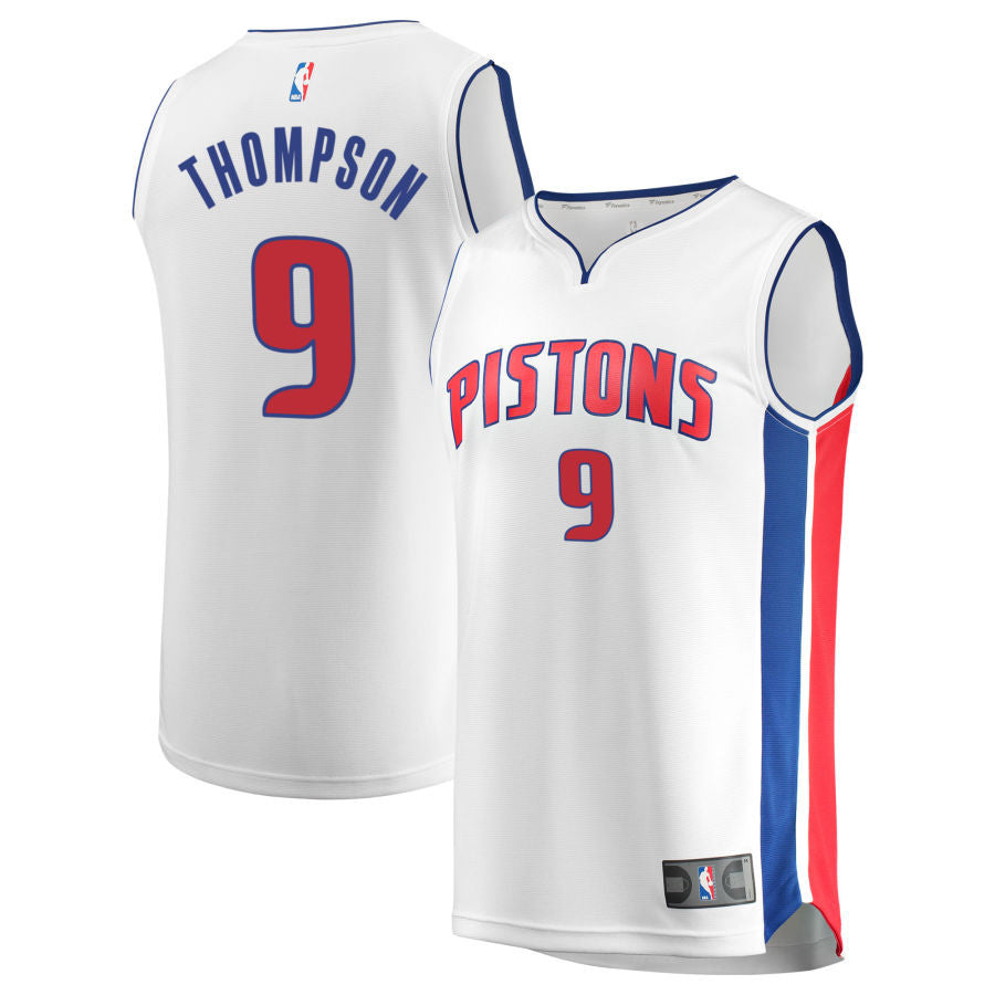 Ausar Thompson Detroit Pistons 2025 Fast Break Association Edition Jersey - White