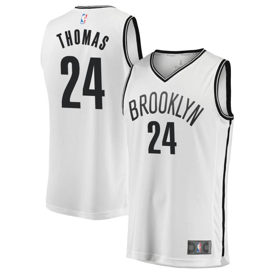Cam Thomas Brooklyn Nets 2025 Fast Break Association Edition Jersey - White