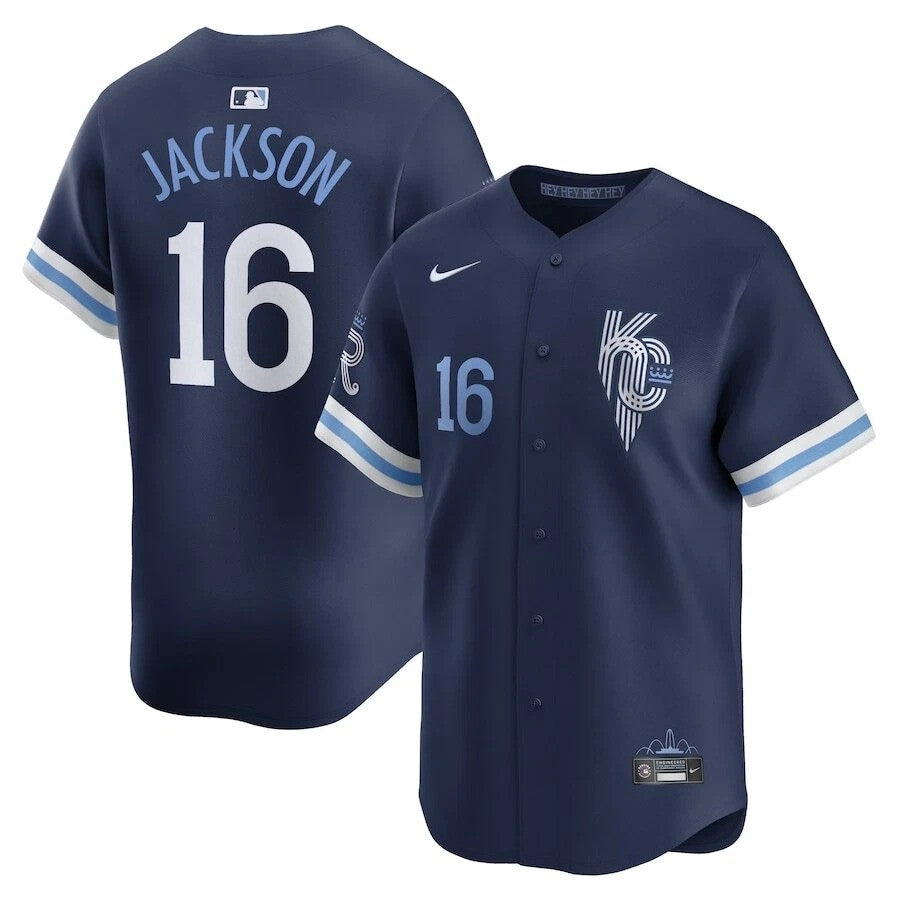 Bo Jackson Kansas City Royals 2025 City Connect Limited Jersey - Navy