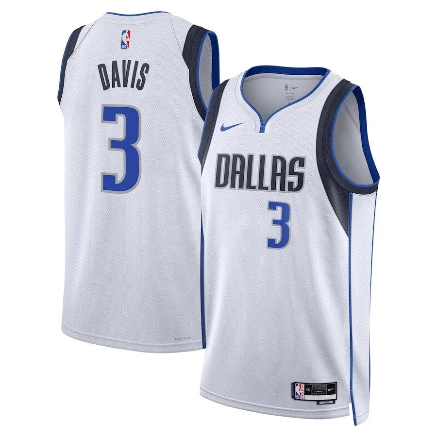 Anthony Davis Dallas Mavericks 2025 Swingman Jersey Association Edition - White