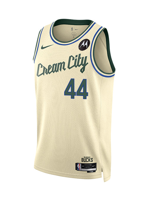 Andre Jackson Jr Milwaukee Bucks 2025 City Edition Swingman Jersey - Beige