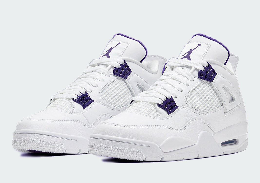 Men's Air Jordan 4 'Metallic Purple' Shoes