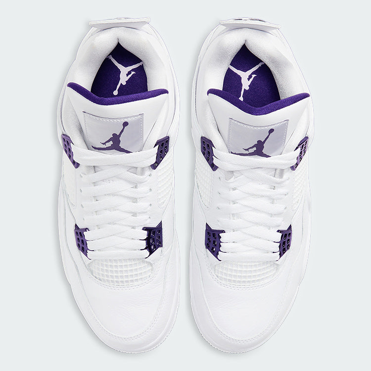 Men's Air Jordan 4 'Metallic Purple' Shoes