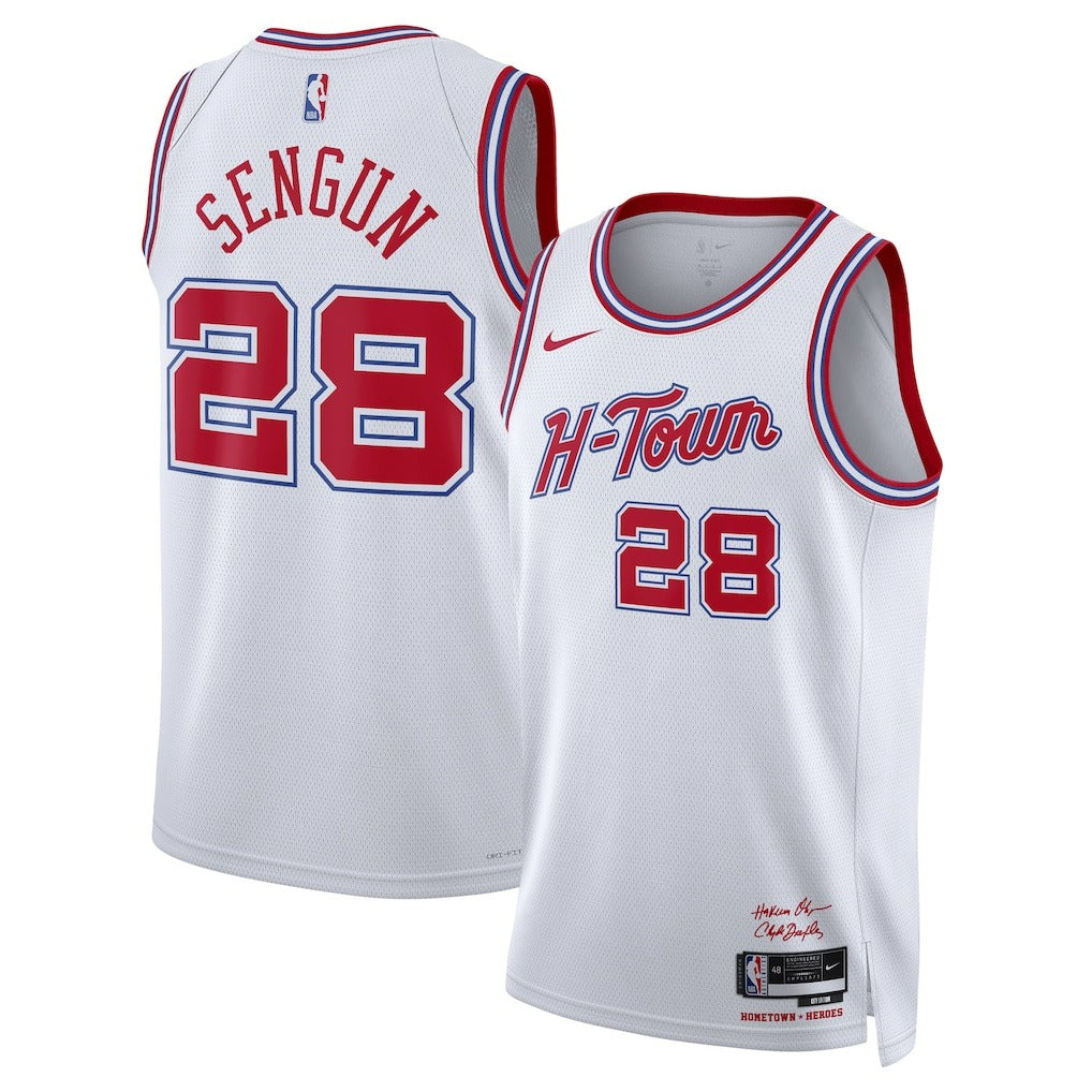 Alperen Sengun Houston Rockets 2025 City Edition Swingman Jersey - White