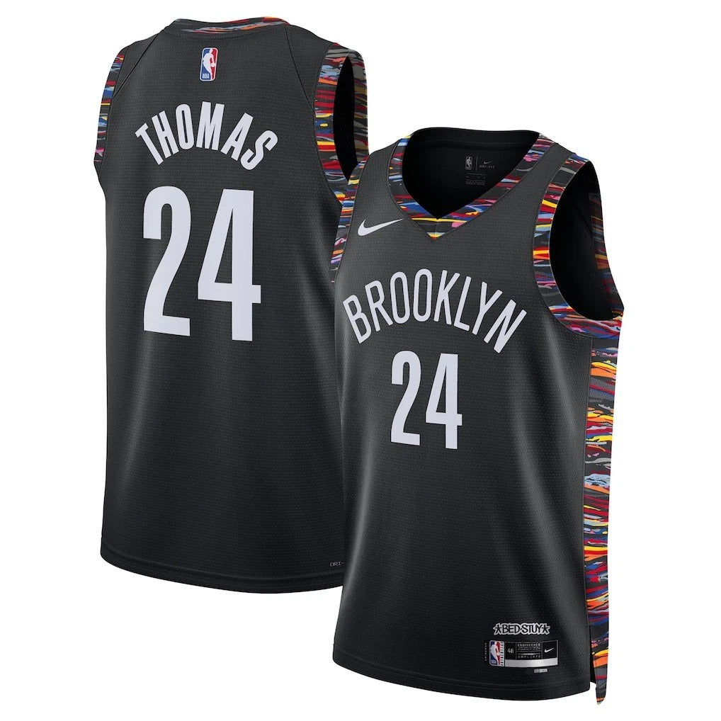 Cam Thomas Brooklyn Nets 2025 City Edition Swingman Jersey - Black