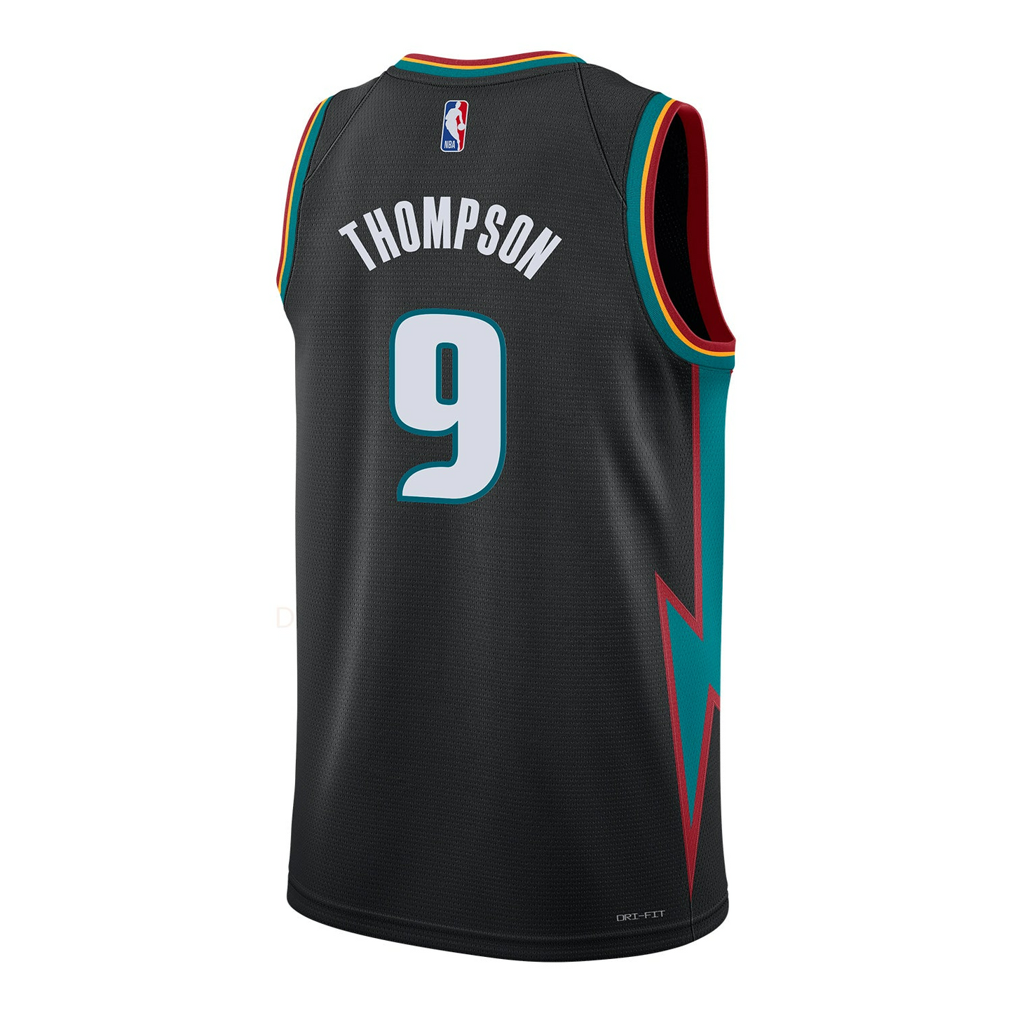 Ausar Thomps Detroit Pistons 2025 City Edition Swingman Jersey - Black
