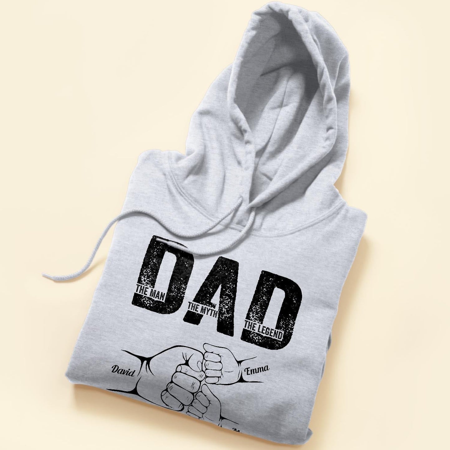 Dad The Man The Myth The Legend - Personalized Shirt Father's Day