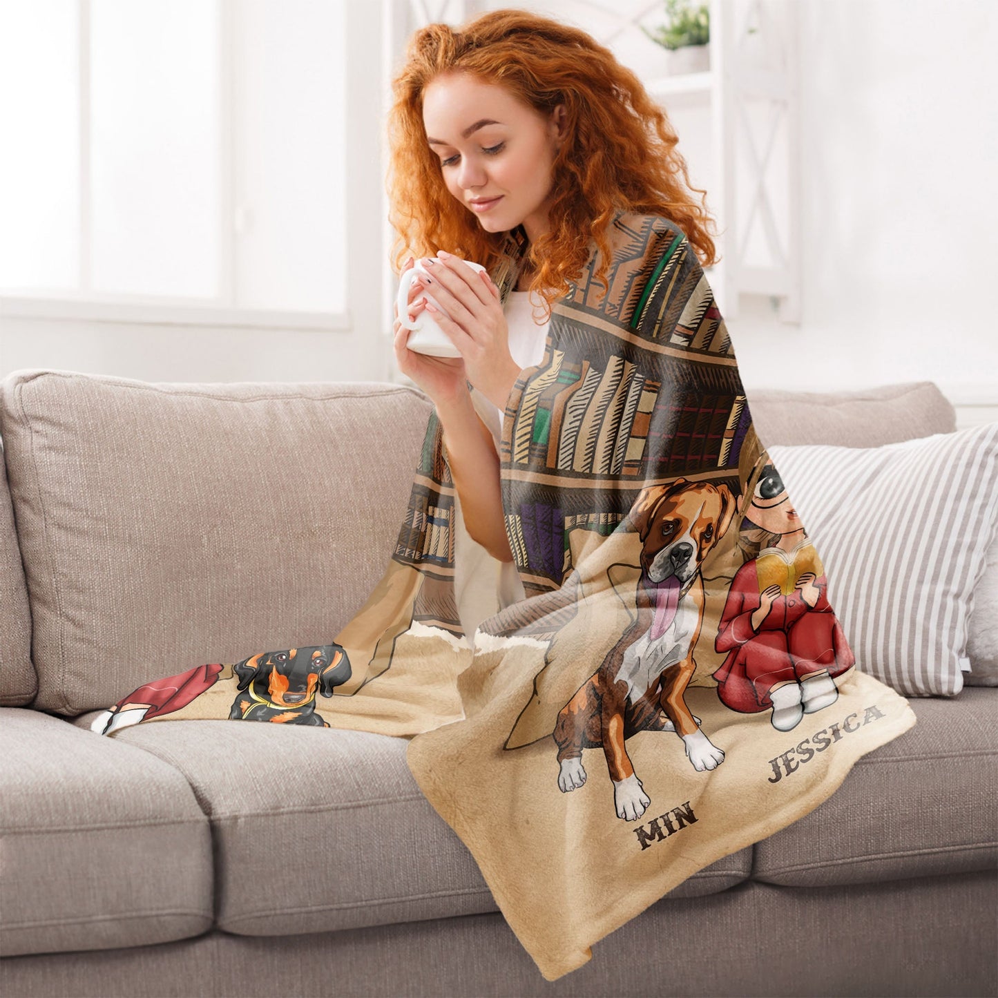 Official Reading & Cuddling Blanket - Personalized Blanket