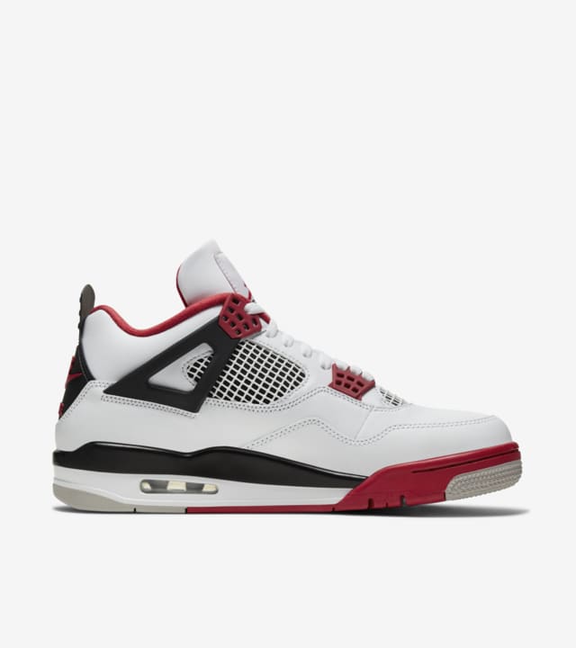 Men's Air Jordan 4 'Fire Red' Shoes