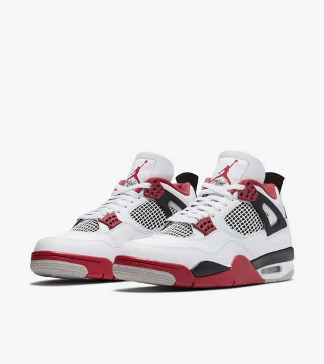 Men's Air Jordan 4 'Fire Red' Shoes