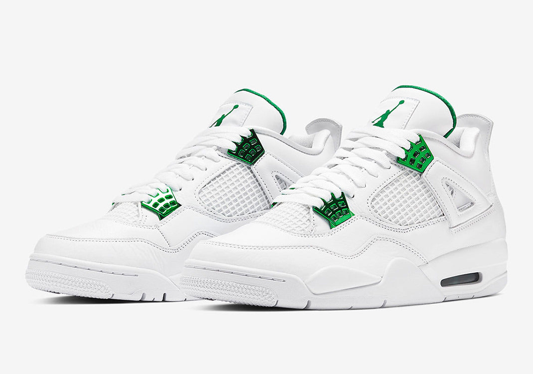 Men's Air Jordan 4 'Metallic Green' Shoes