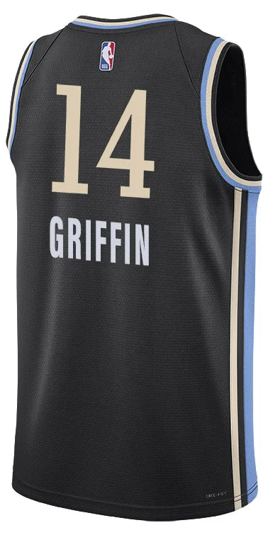 AJ Griffin Atlanta Hawks Youth 2023/24 Fly City Edition Swingman Jersey