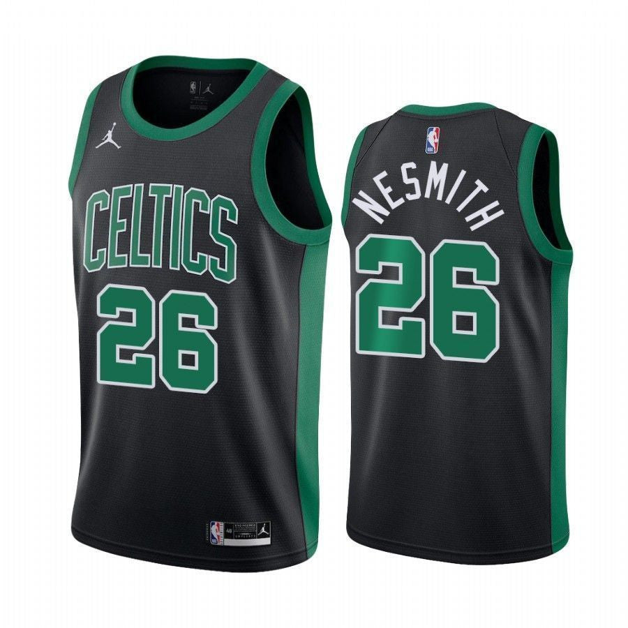 Aaron Nesmith Boston Celtics 2020-21 Statement Black Swingman Jersey
