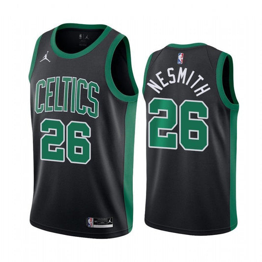 Aaron Nesmith Boston Celtics 2020-21 Statement Black Swingman Jersey