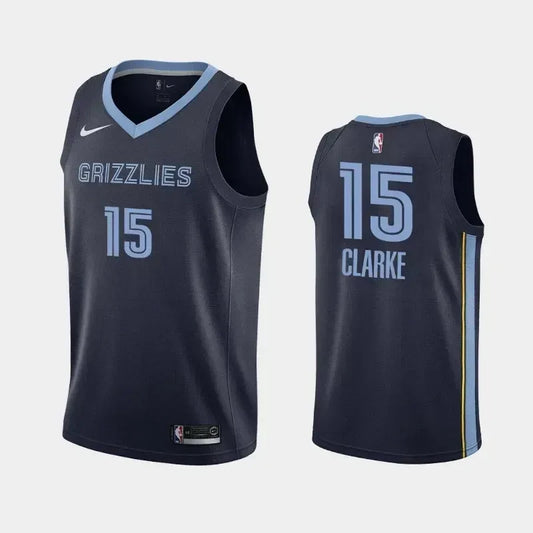 Brandon Clarke Memphis Grizzlies Icon Navy Swingman Jersey