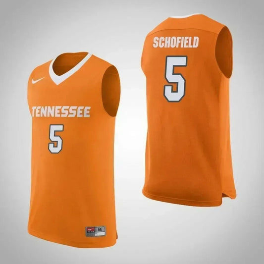 Admiral Schofield Tennessee Volunteers Basketball Jersey-Orange
