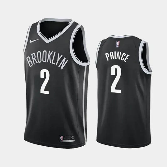 Brooklyn Nets #2 Taurean Prince Statement Black Swingman Jersey