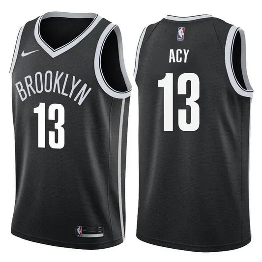 Brooklyn Nets #13 Quincy Acy Icon Black Swingman Jersey