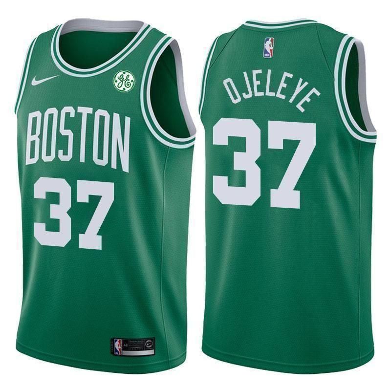 Boston Celtics #37 Semi Ojeleye Icon Green Swingman Jersey
