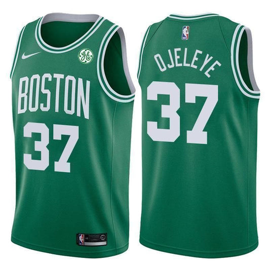 Boston Celtics #37 Semi Ojeleye Icon Green Swingman Jersey
