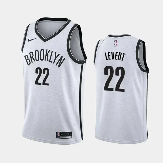 Caris LeVert Brooklyn Nets Association White Swingman Jersey