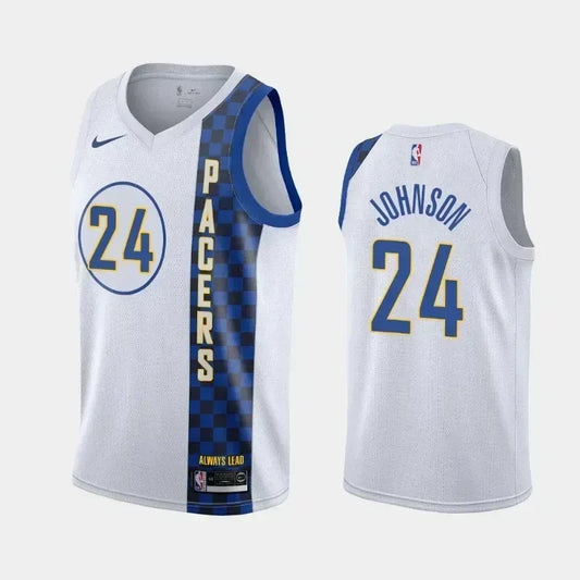 Alize Johnson Indiana Pacers City White Swingman Jersey