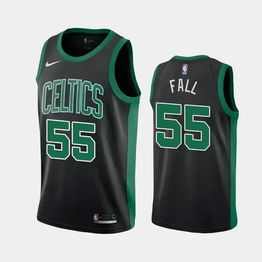 Boston Celtics #55 Tacko Fall Statement Black Swingman Jersey