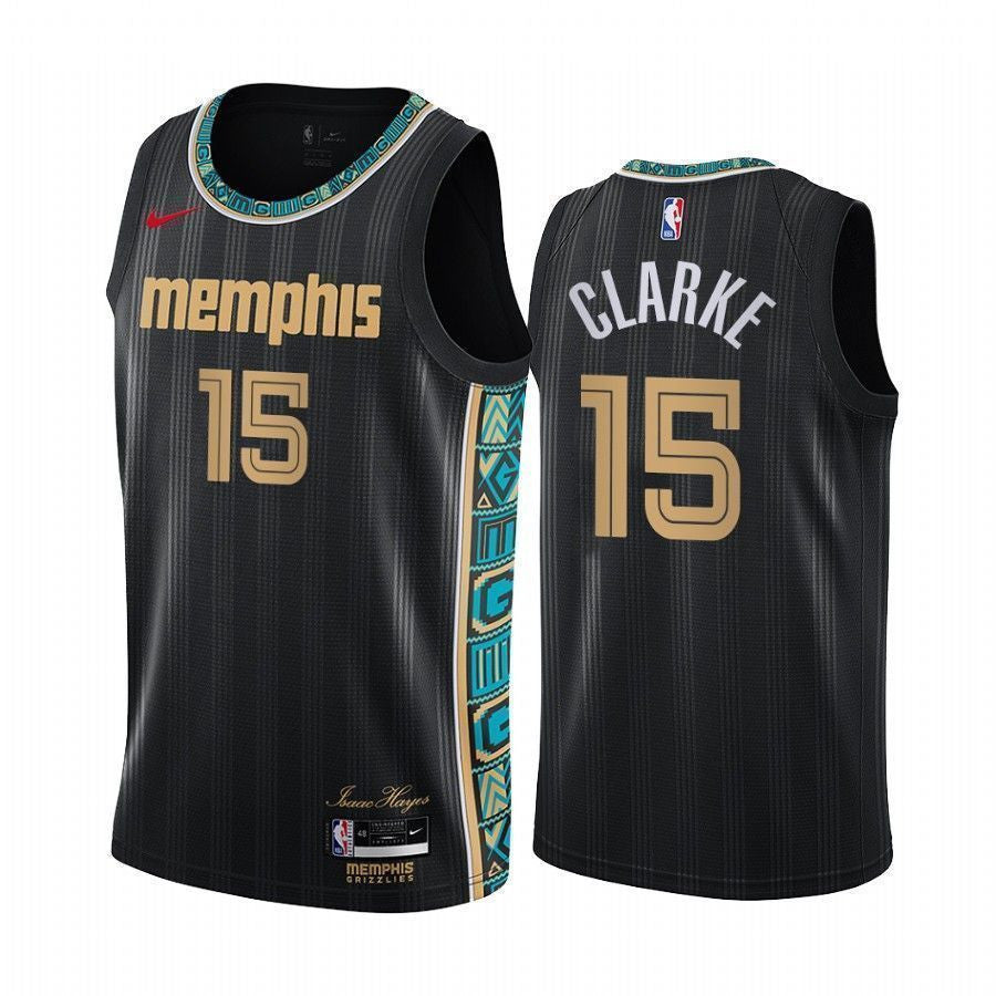 Brandon Clarke Memphis Grizzlies 2020-21 City Black Swingman Jersey