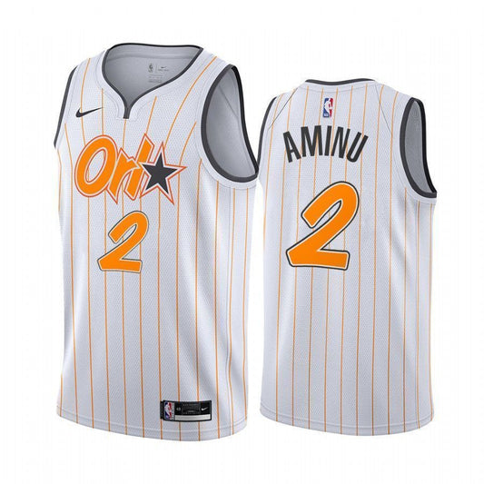 Al-Farouq Aminu Orlando Magic 2020-21 City White Swingman Jersey