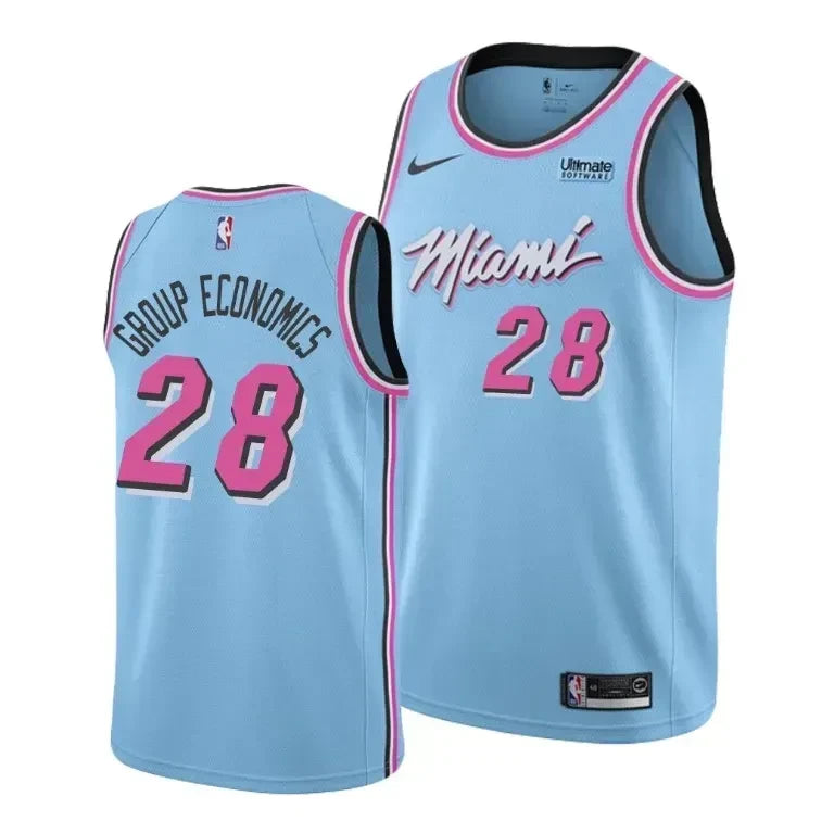Andre Iguodala Miami Heat Social Justice City Blue Swingman Jersey
