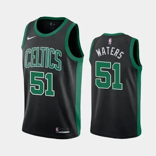 Boston Celtics #51 Tremont Waters Statement Black Swingman Jersey