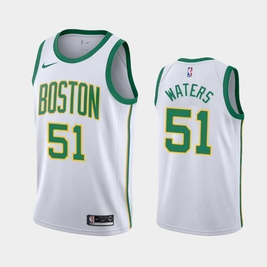 Boston Celtics #51 Tremont Waters City White Swingman Jersey