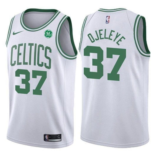 Boston Celtics #37 Semi Ojeleye Association White Swingman Jersey