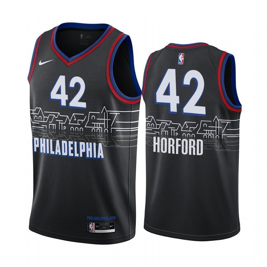 Al Horford Philadelphia 76ers 2020-21 City Black Swingman Jersey