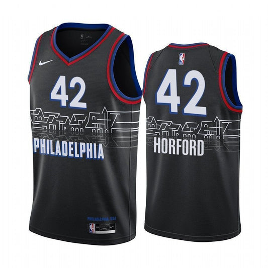 Al Horford Philadelphia 76ers 2020-21 City Black Swingman Jersey