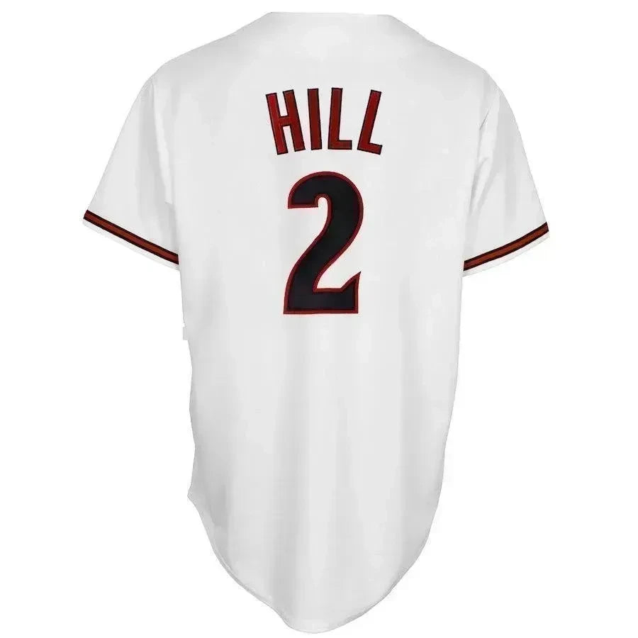 Aaron Hill Arizona Diamondbacks Baseball Player Jersey