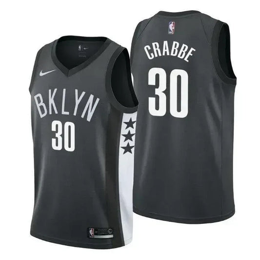 Brooklyn Nets Dzanan Musa Statement Black Swingman Jersey