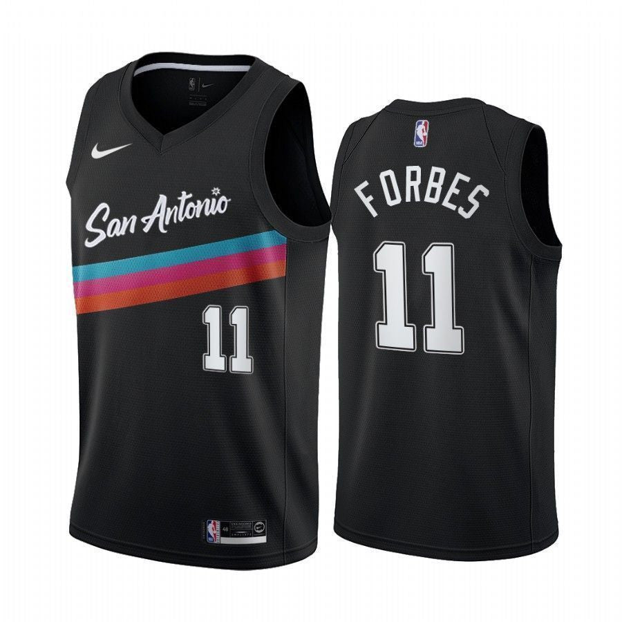 Bryn Forbes San Antonio Spurs 2020-21 City Black Swingman Jersey