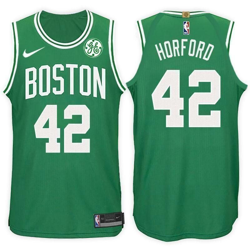 Boston Celtics #42 Al Horford Icon Green Swingman Jersey