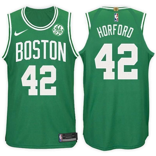 Boston Celtics #42 Al Horford Icon Green Swingman Jersey